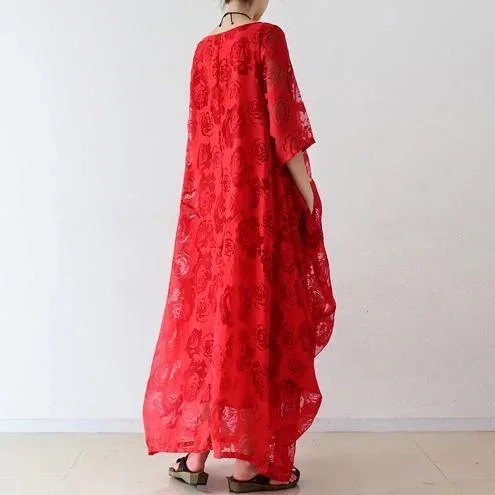 2017-spring-red-dresses-maxi-blossing-roses-chiffon-caftans-cotton-inside-layer-1