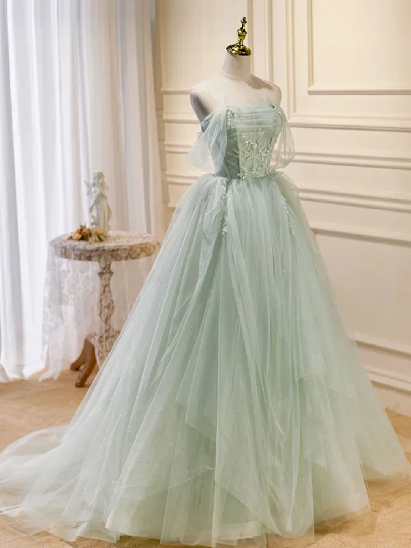 a-line-off-shoulder-tulle-green-long-prom-dresses-green-formal-dress-with-beading