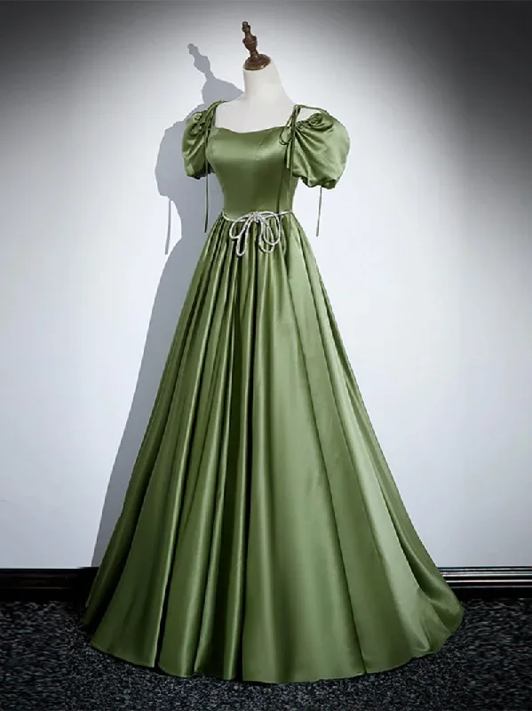 a-line-satin-green-long-prom-dress-green-formal-evening-dress