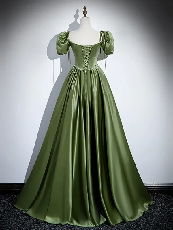 a-line-satin-green-long-prom-dress-green-formal-evening-dress