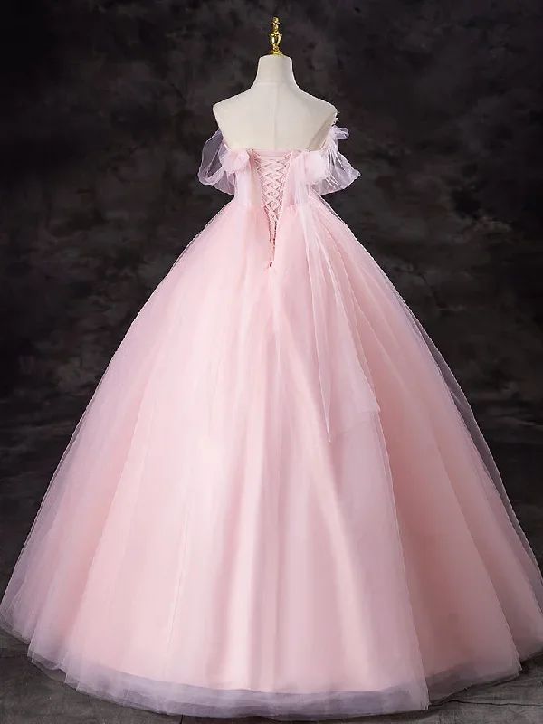 a-line-tulle-pink-long-prom-dress-pink-long-sweet-16-dress