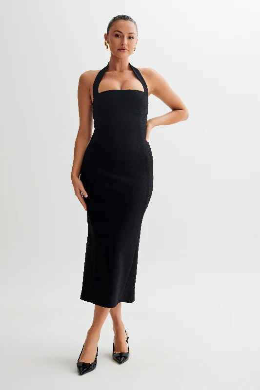 amelita-suiting-halter-midi-dress-black