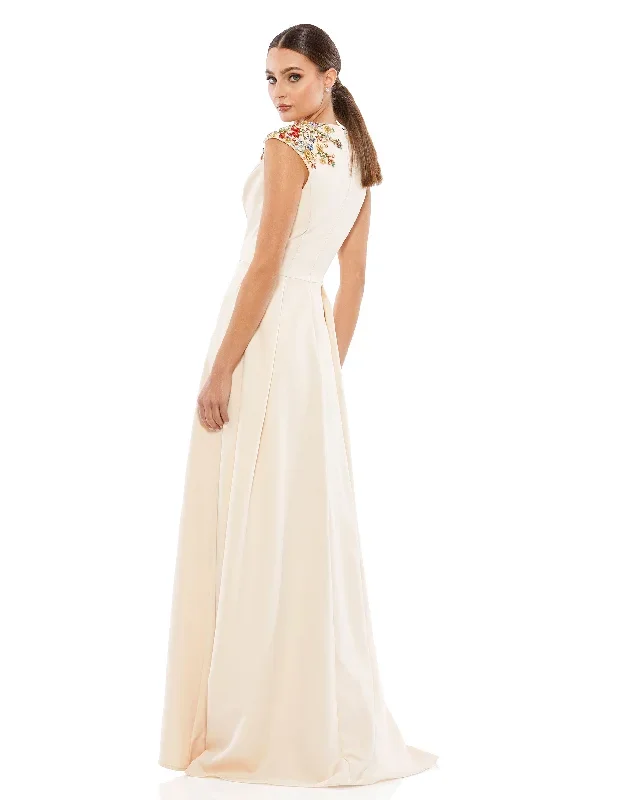 beaded-cap-sleeve-v-neck-a-line-gown-vanilla