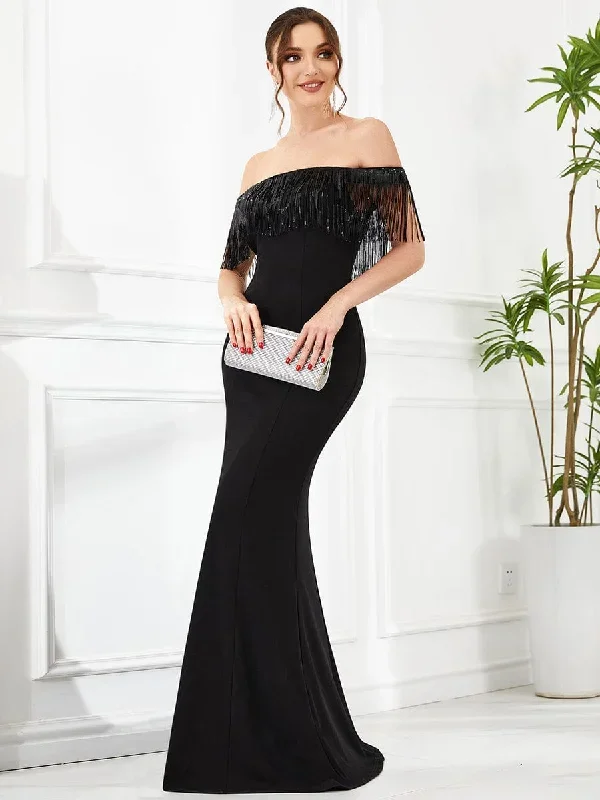 beaded-tassel-fringe-off-shoulder-bodycon-fishtail-evening-dress-ee01618