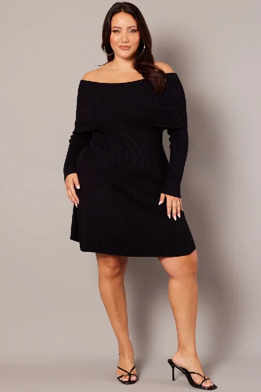 black-off-shoulder-knit-mini-dress-cdd2058-40ab-1