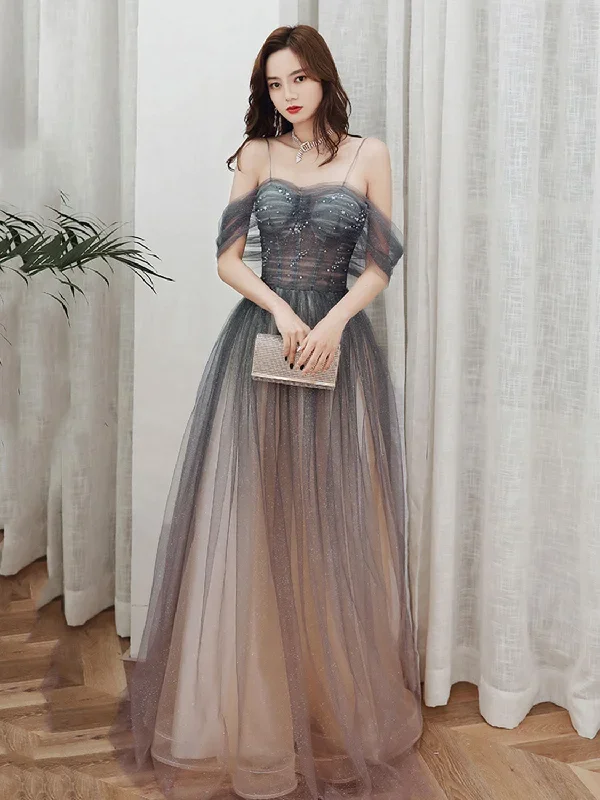 champagne-a-line-off-shoulder-tulle-long-prom-dress