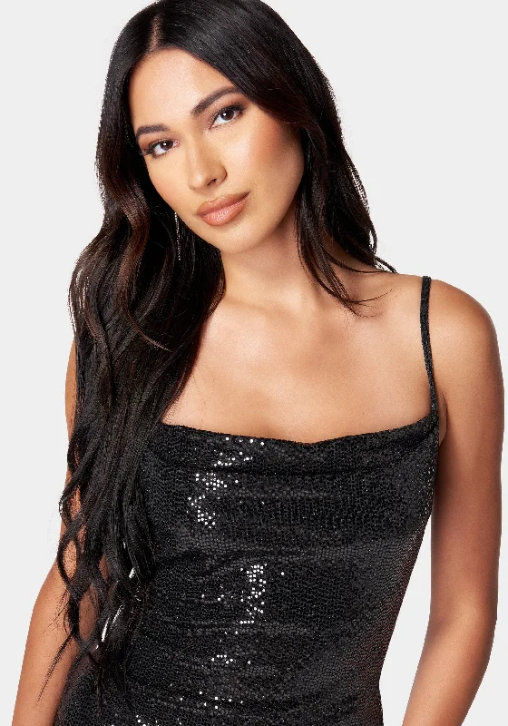 cowl-sequin-mini-dress-black