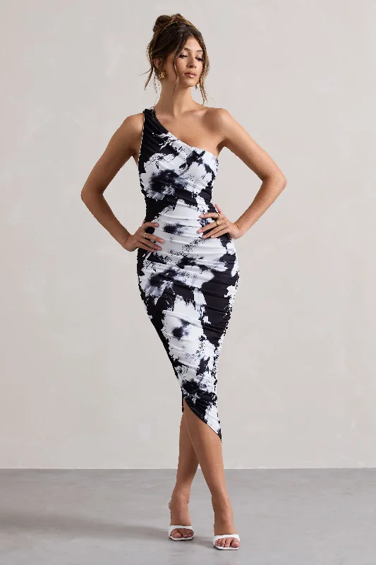 dorit-monochrome-floral-print-one-shoulder-asymmetric-ruched-midi-dress-cl129293225