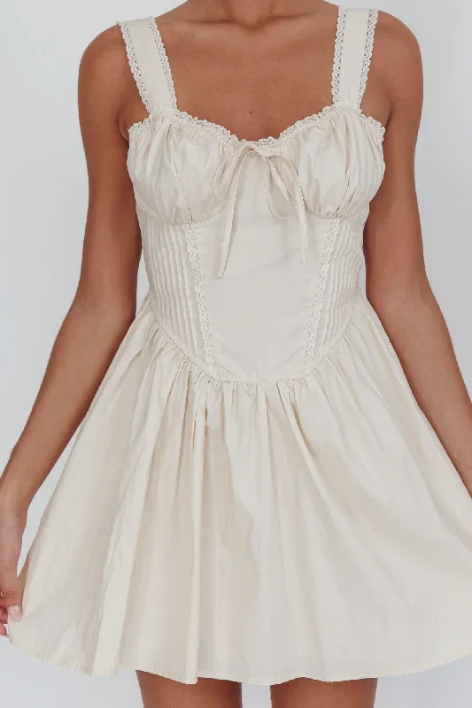 florabella-corset-bodice-bow-mini-dress-cream