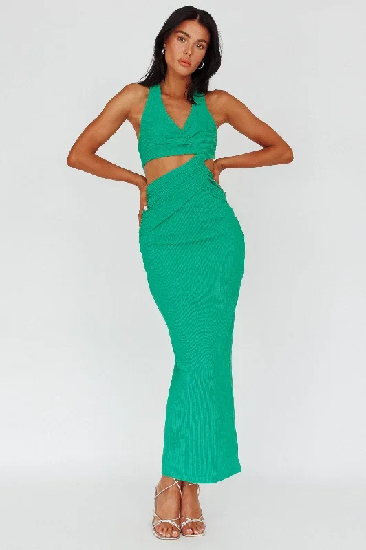 giulia-cut-out-ribbed-halterneck-midi-dress-green