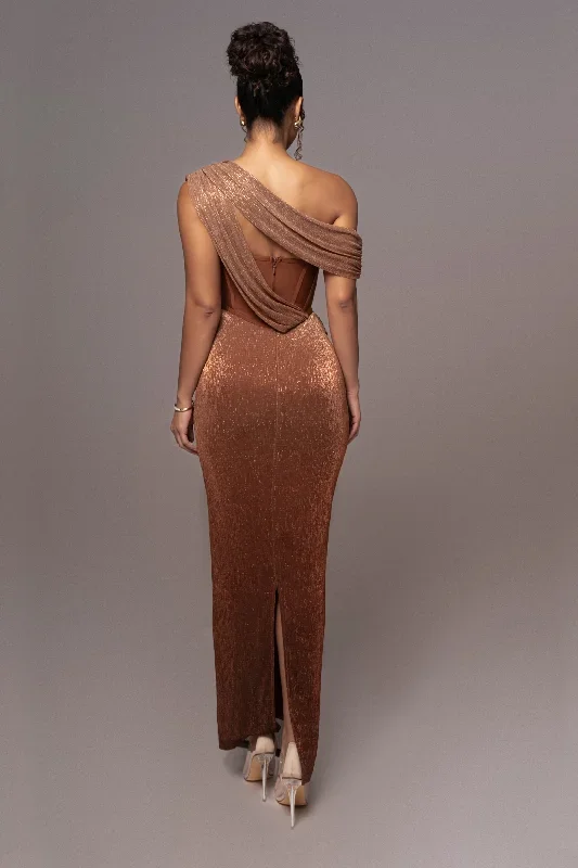 gold-celestina-draped-maxi-dress