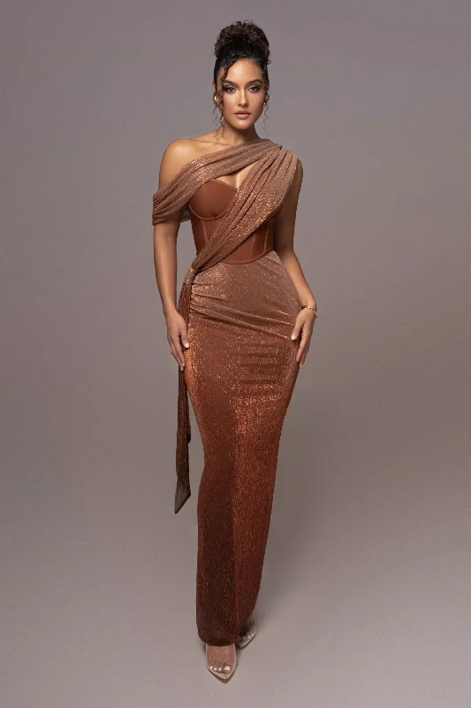 gold-celestina-draped-maxi-dress