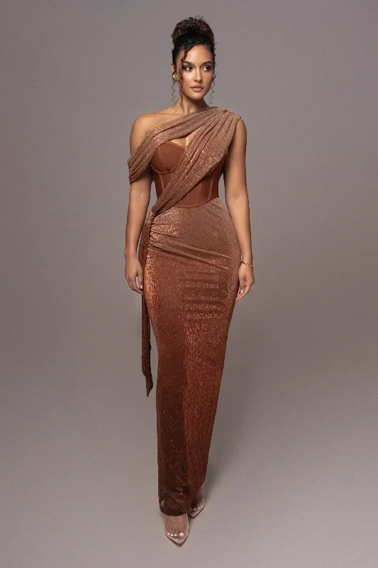 gold-celestina-draped-maxi-dress