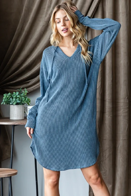 heimish-ribbed-long-sleeve-hooded-dress