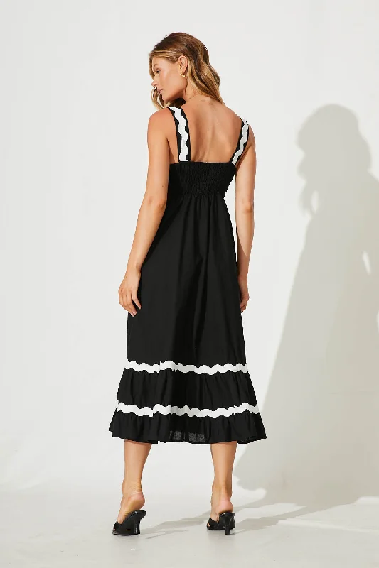 idol-midi-sundress-in-black-with-white-ric-rac-trim-cotton