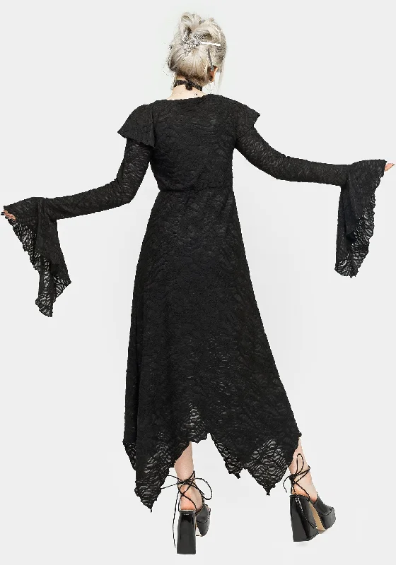 jessel-distressed-cascade-handkerchief-hem-midi-dress