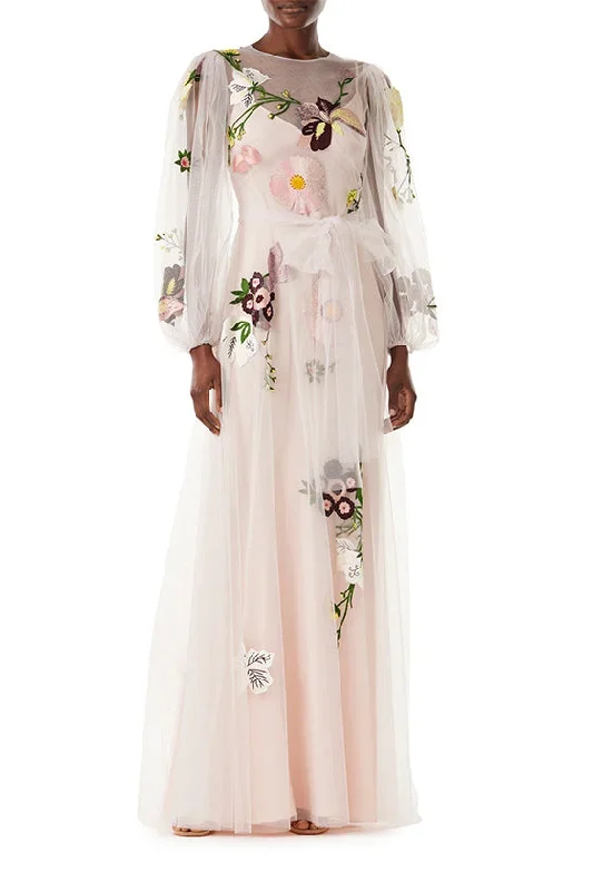 jewel-neck-puffed-sleeve-embroidered-tulle-gown-pale-pink