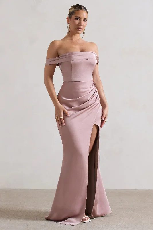 katia-blush-pink-satin-bardot-fishtail-maxi-dress-cl129990081