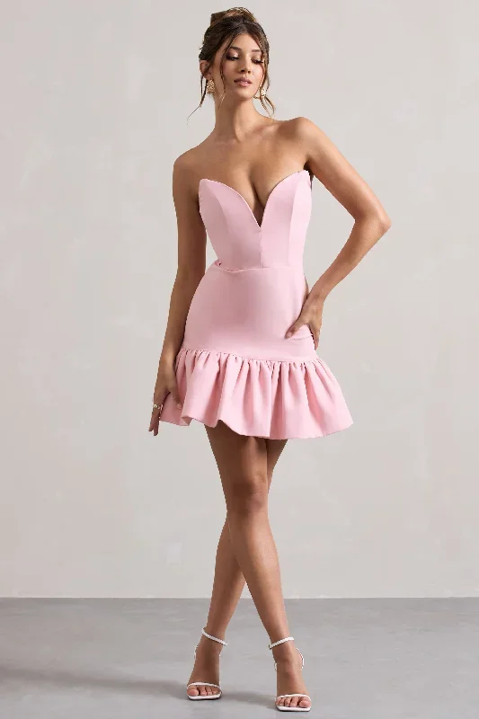 koko-pink-sweetheart-mini-dress-with-ruffle-hem-cl134069008