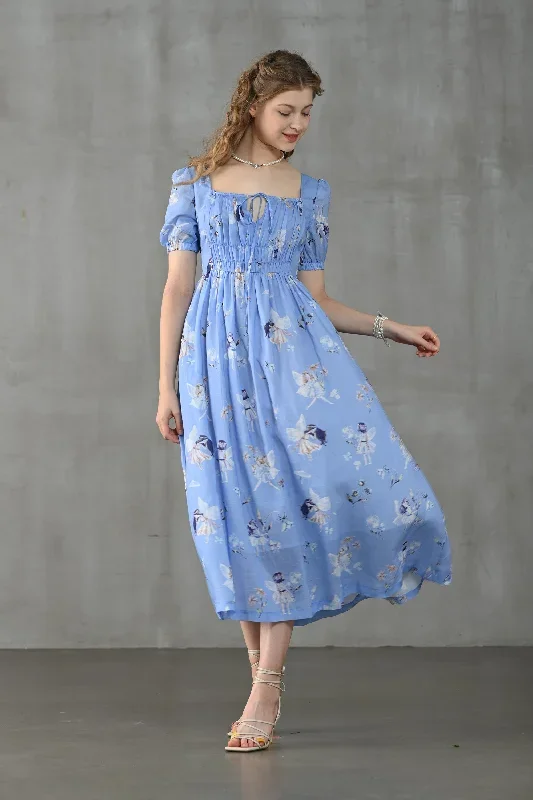 linen-floral-dress-fairy-linen-dress-blue-linen-dress-princess-linen-dress-maxi-floral-dress-linennaive