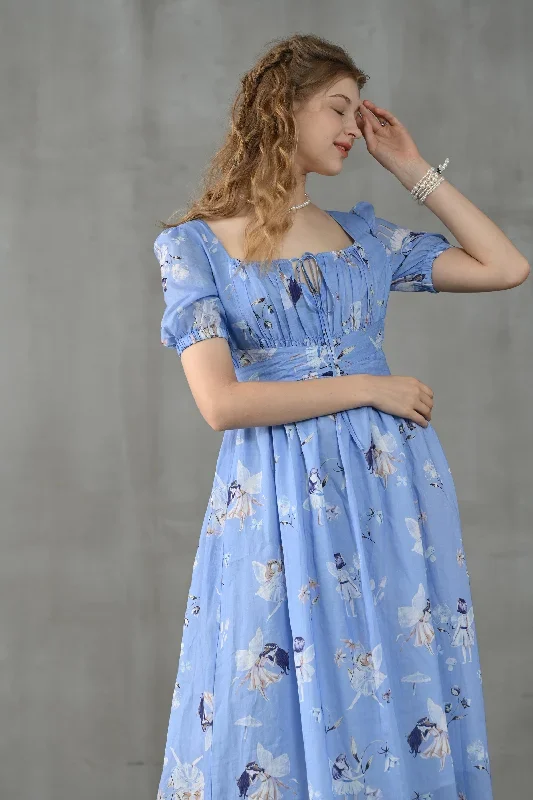 linen-floral-dress-fairy-linen-dress-blue-linen-dress-princess-linen-dress-maxi-floral-dress-linennaive