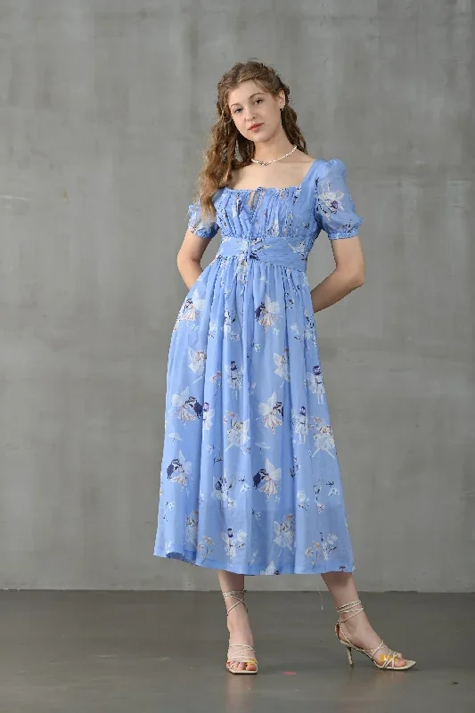 linen-floral-dress-fairy-linen-dress-blue-linen-dress-princess-linen-dress-maxi-floral-dress-linennaive