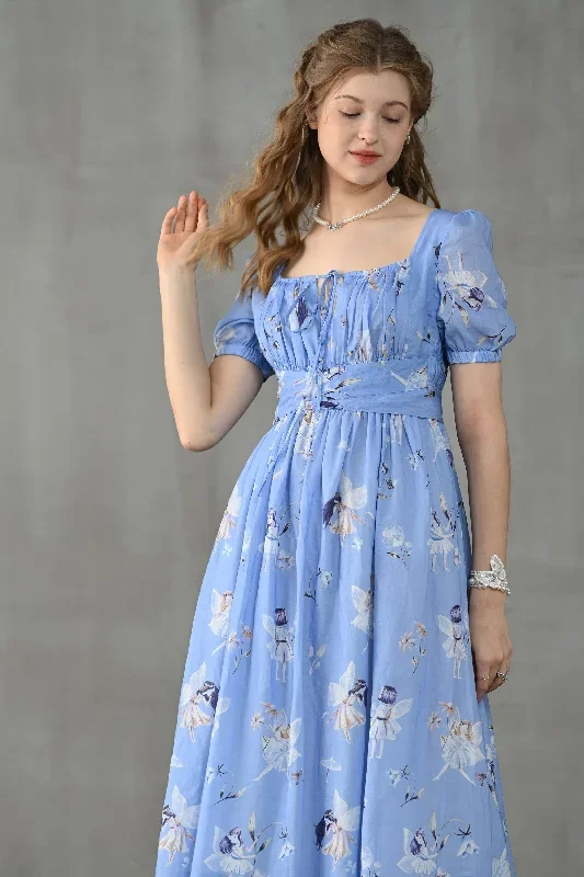 linen-floral-dress-fairy-linen-dress-blue-linen-dress-princess-linen-dress-maxi-floral-dress-linennaive