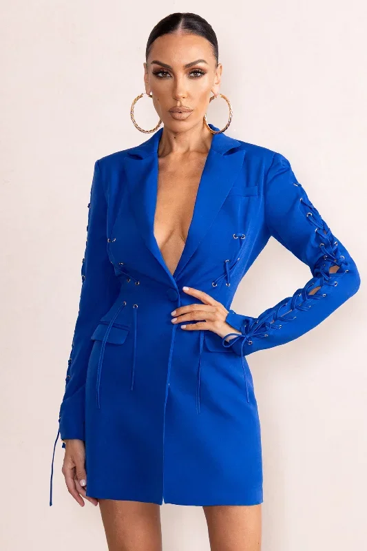 material-girl-electric-blue-tie-up-details-blazer-dress-cl127248119