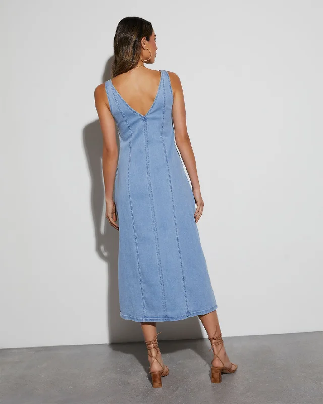 midi-denim-thin-strap-dress