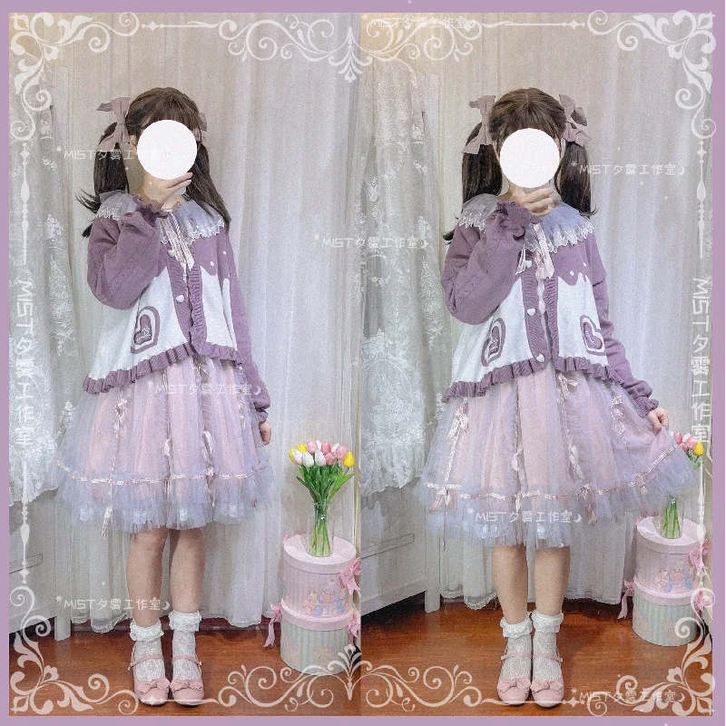 mist-beating-heart-sweet-lolita-thick-sweater-coat-puff-sleeve