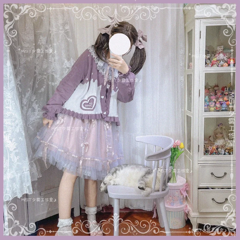 mist-beating-heart-sweet-lolita-thick-sweater-coat-puff-sleeve