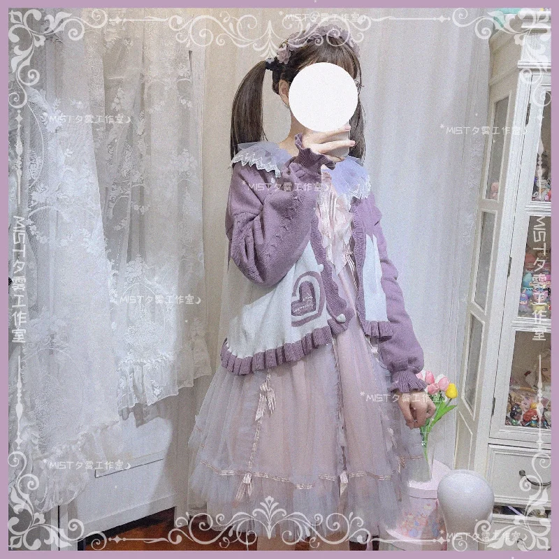 mist-beating-heart-sweet-lolita-thick-sweater-coat-puff-sleeve