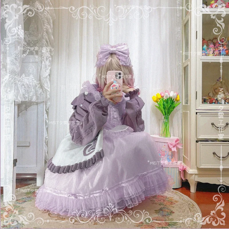 mist-beating-heart-sweet-lolita-thick-sweater-coat-puff-sleeve