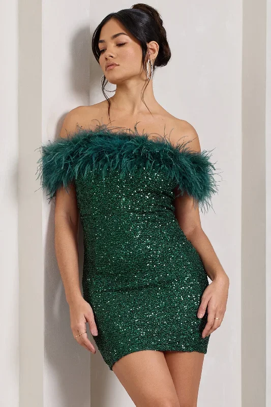 new-money-green-bodycon-sequin-mini-dress-with-feather-trim-cl129364014