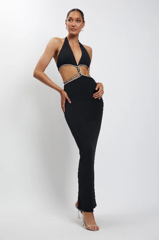 nicha-diamante-cut-out-maxi-dress-black