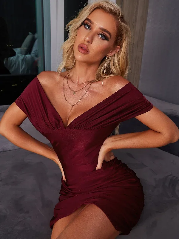 off-shoulder-party-evening-dress