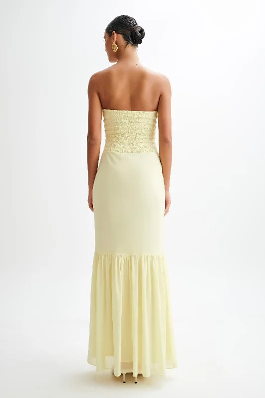 olivette-strapless-chiffon-maxi-dress-lemon-sherbet