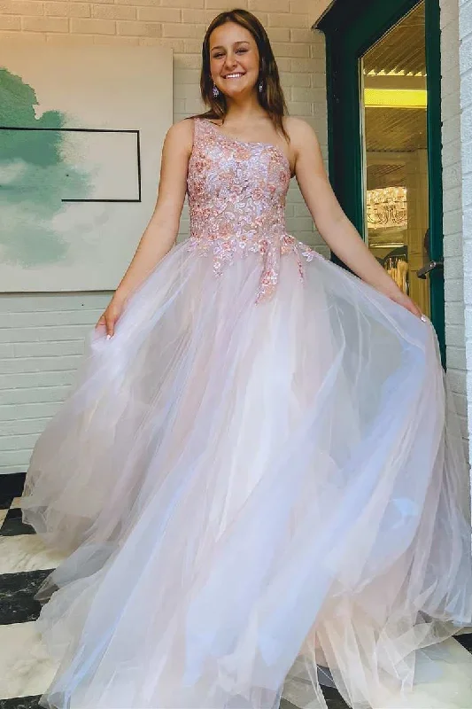 ombre-tulle-floral-lace-one-shoulder-a-line-long-prom-dress