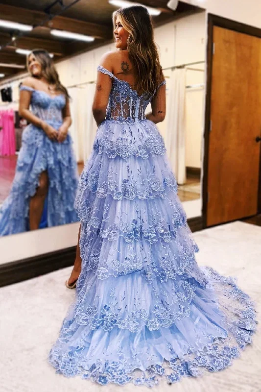 periwinkle-tulle-appliques-off-the-shoulder-ruffle-long-prom-dress