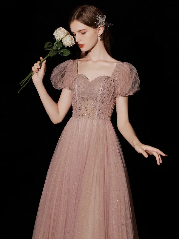 pink-a-line-tulle-lace-long-prom-dress-pink-tulle-formal-dress