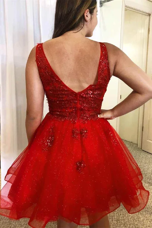 princess-red-beaded-a-line-short-homecoming-dress