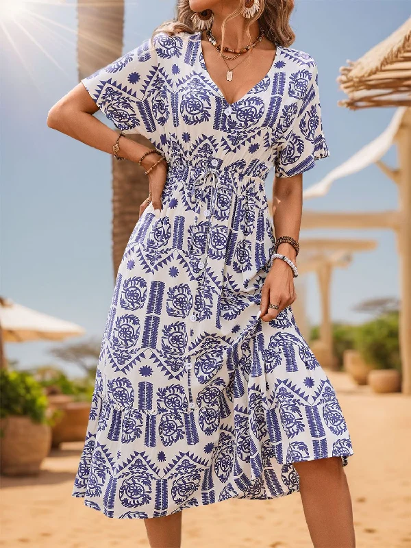 printed-v-neck-short-sleeve-midi-dress-1