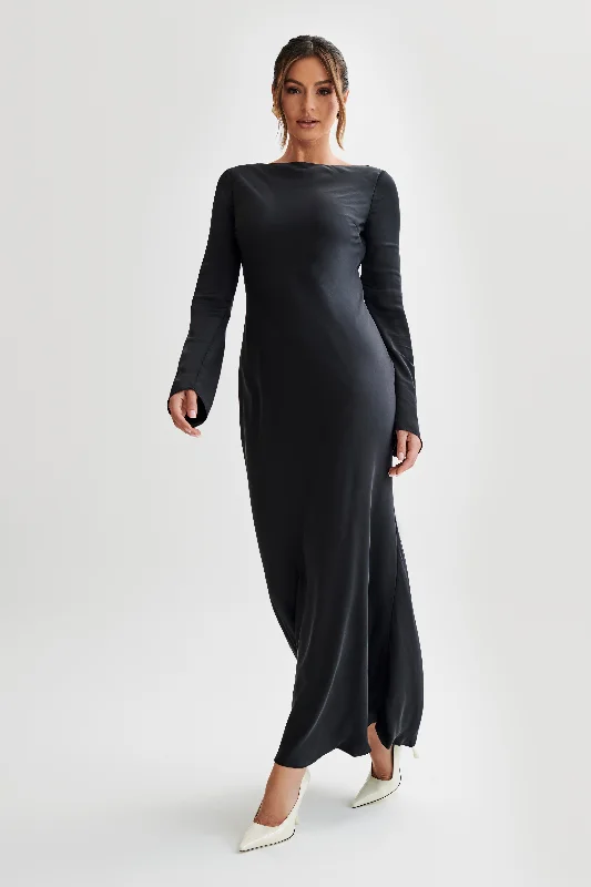 rayleigh-long-sleeve-satin-maxi-dress-black