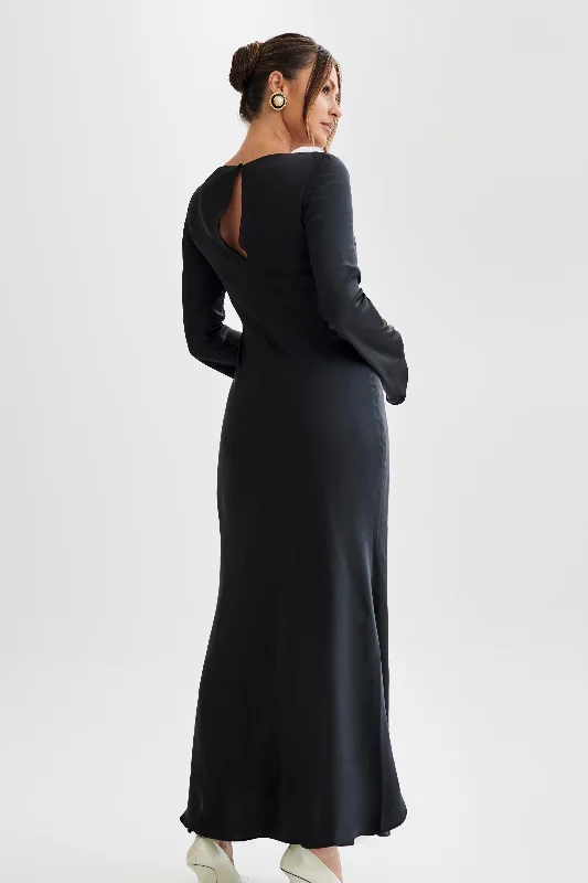 rayleigh-long-sleeve-satin-maxi-dress-black