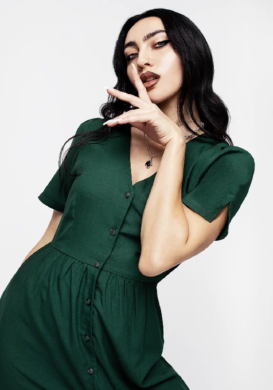 realm-button-down-midi-dress-sycamore-green