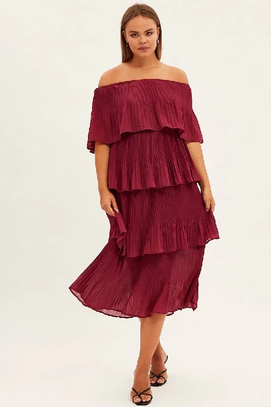 red-off-shoulder-pleated-midi-dress-ced31001-33ab-3