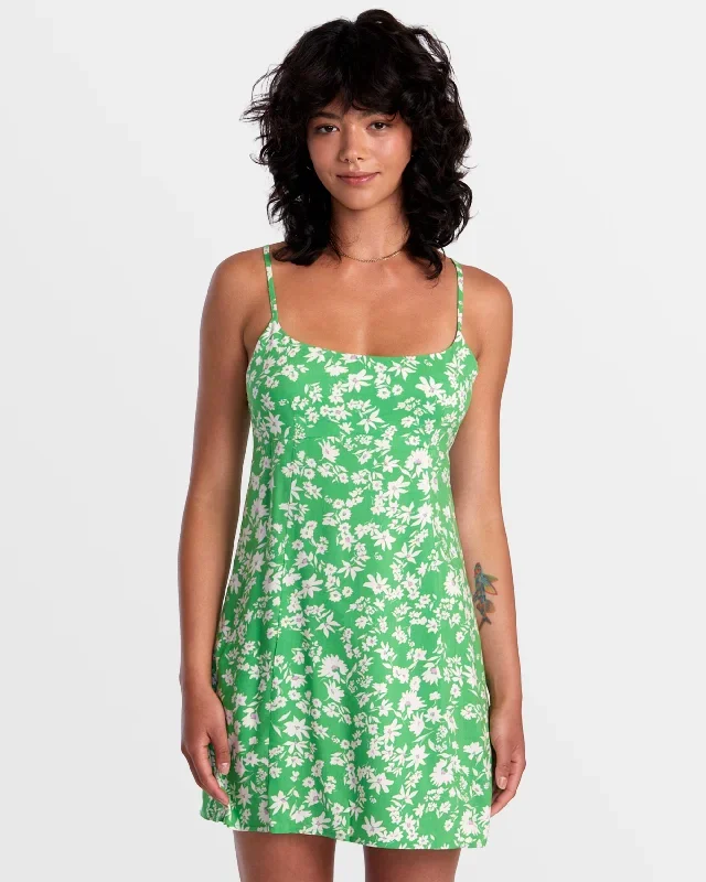 Remi Mini Dress - Classic Green