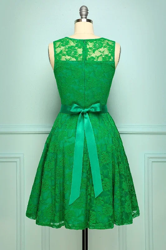 robe-en-dentelle-verte