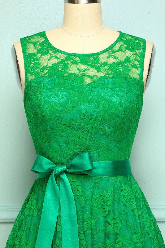 robe-en-dentelle-verte