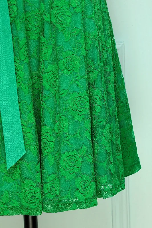 robe-en-dentelle-verte